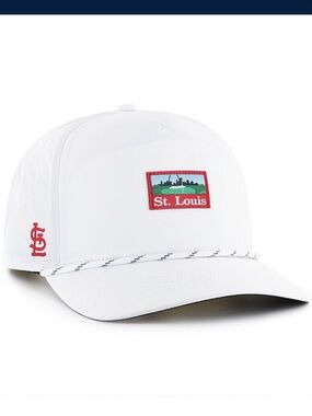Men's St. Louis Cardinals '47 White Vacation Golf Hitch Adjustable Hat